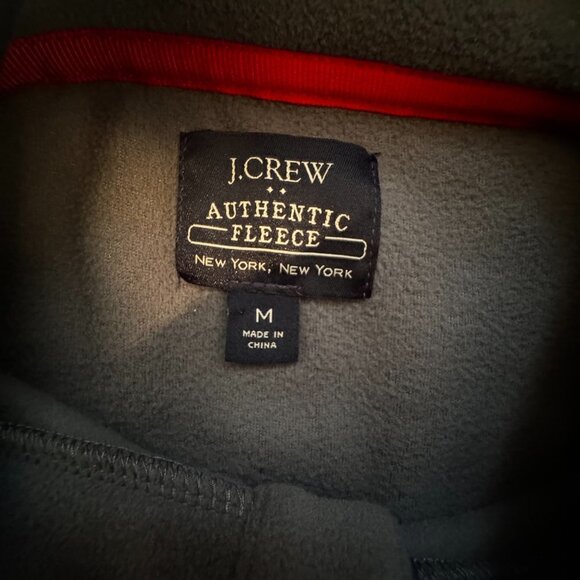 Men's J. Crew Fleece Pullover - Medium - Picture 5 of 6